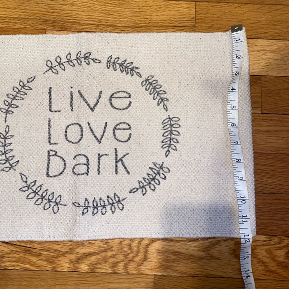 Live love bark dog placemat - Picture 3 of 3